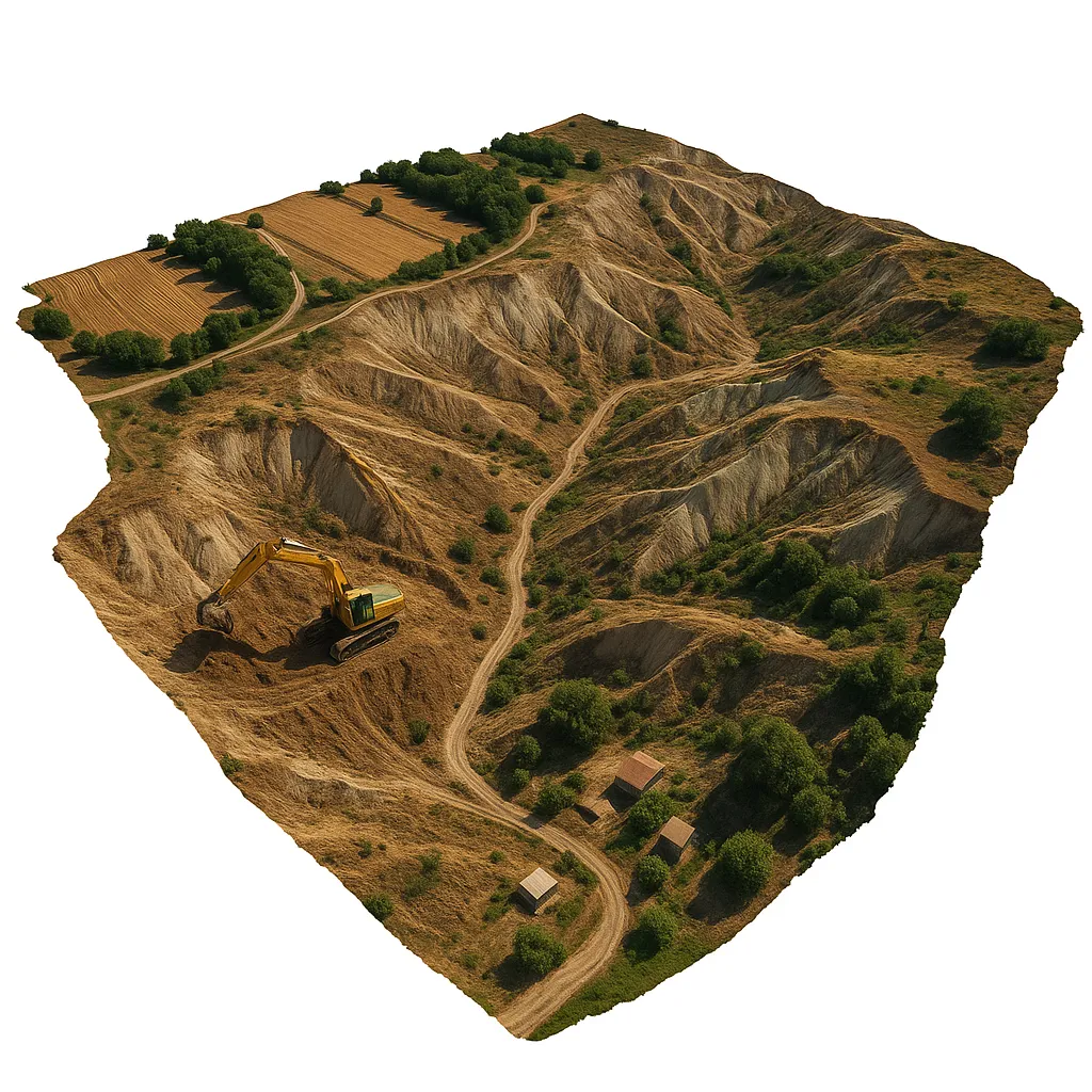 Fotogrametría y modelado 3D de terrenos